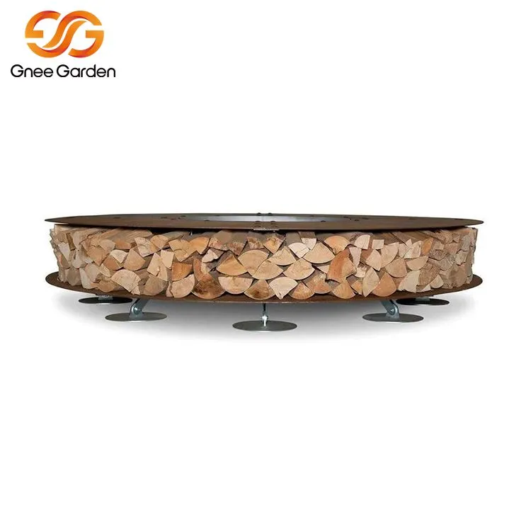 Perabot Jalan Raya Perkotaan dari Baja Corten