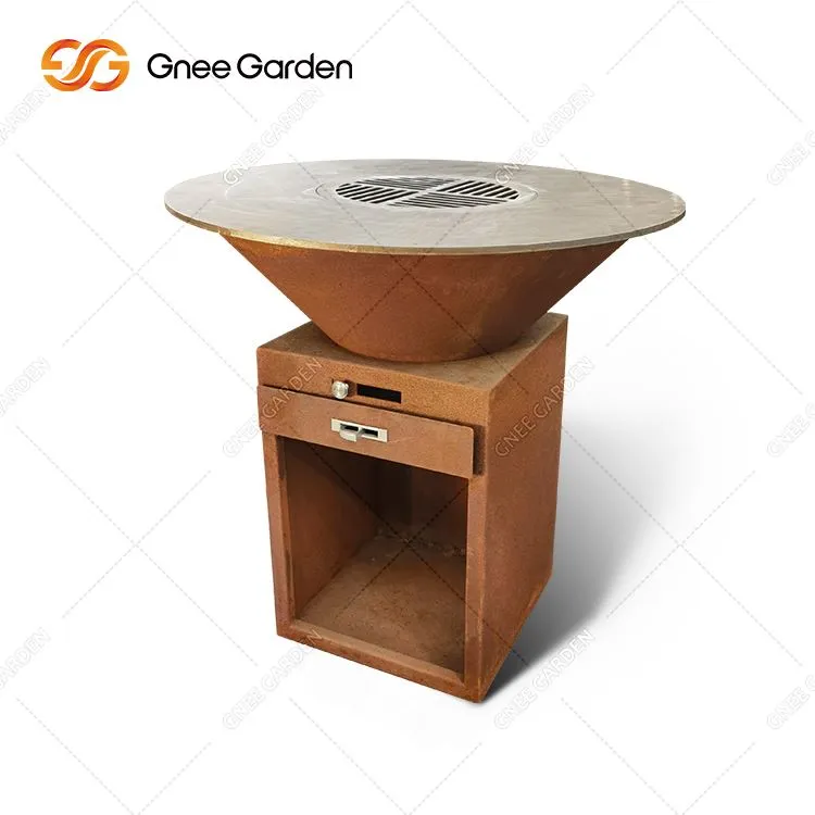 Panggangan Perapian di Halaman Belakang.