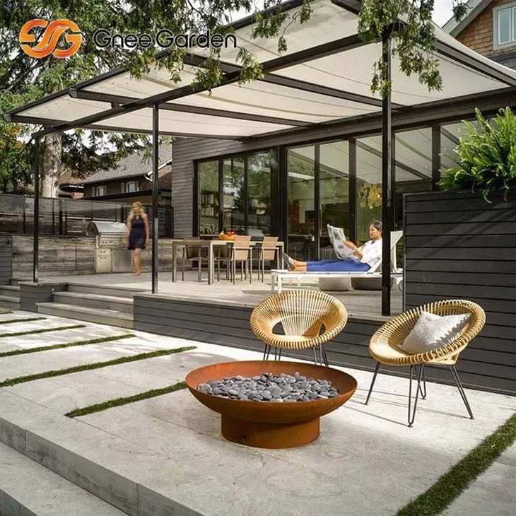 Halaman belakang Fire Bowl Corten Eco-Friend