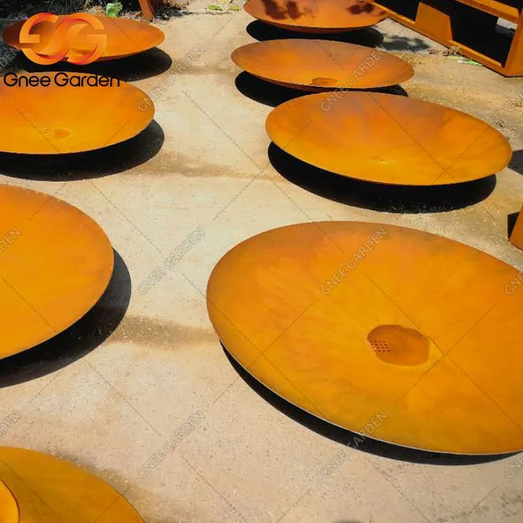 Pembakar Kayu Corten untuk Luar Ruangan