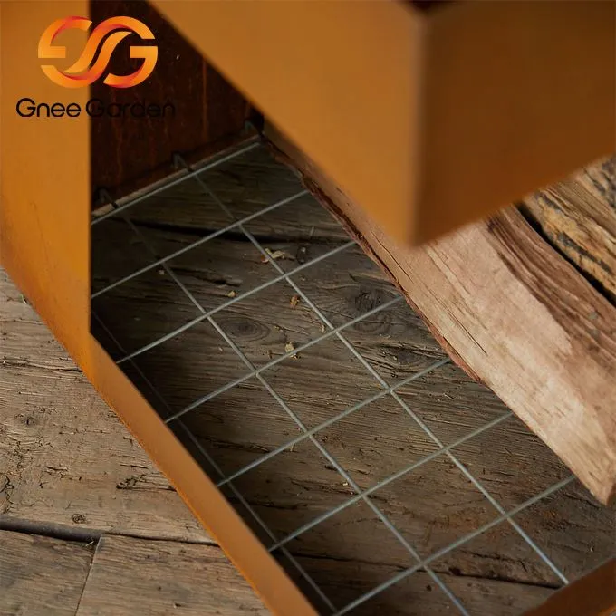 Perapian Berdiri Bebas Corten Steel