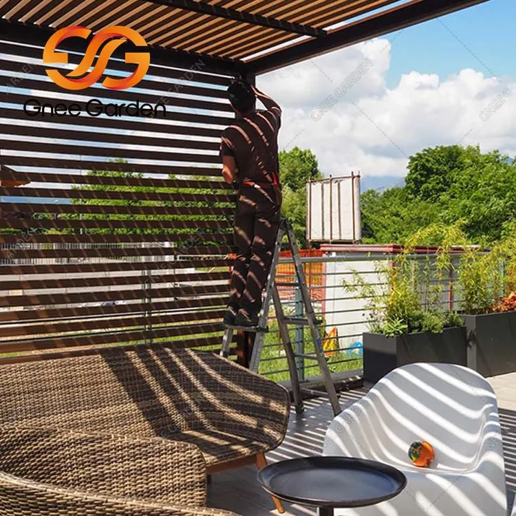 Pergola Luar Ruangan Berkualitas Tinggi Corten Steel