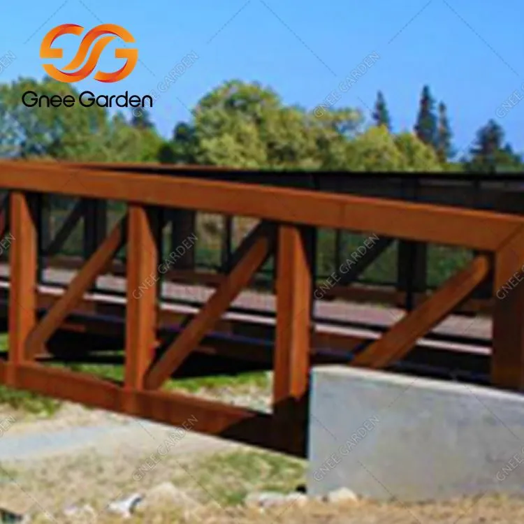 Jembatan Jalan Raya Corten Steel