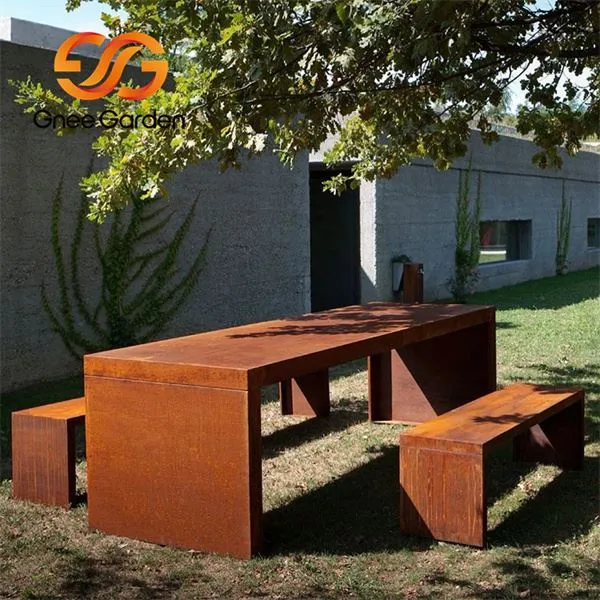 Kursi dan Bangku Corten Steel