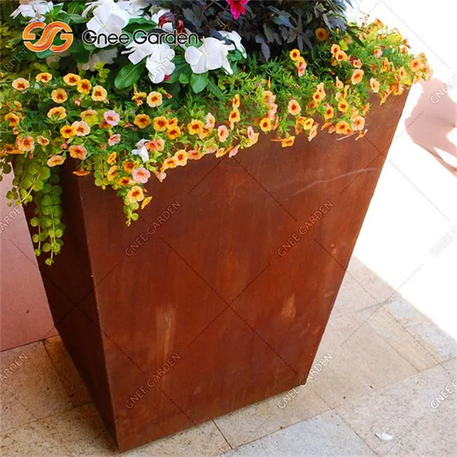 Pot Baja Corten Kustom