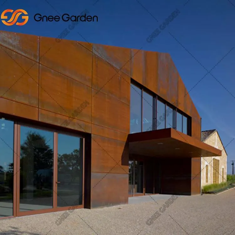 Dinding tirai logam untuk dekorasi