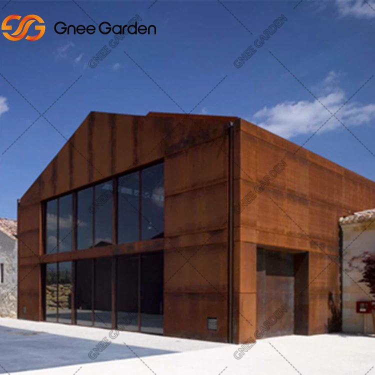 Panel fasad eksterior logam