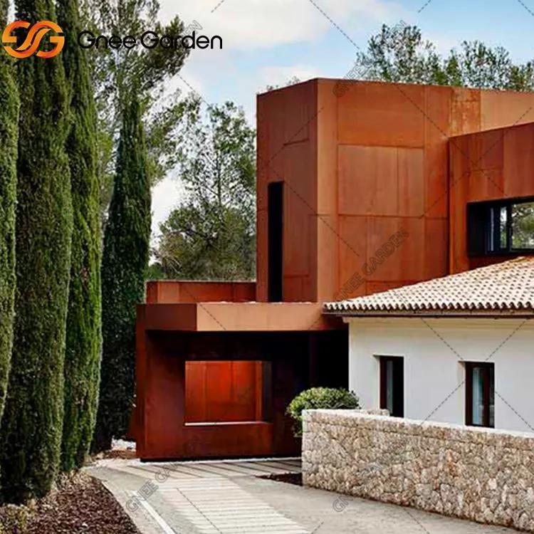 Dinding tirai modern luar ruangan