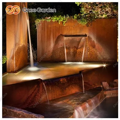 Fitur Air Baja Corten