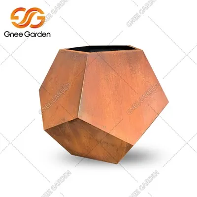 Pot baja Corten