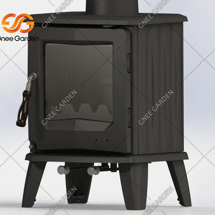 Kompor Pembakar Kayu Perapian Rumah Tangga Kompor Besi Cor